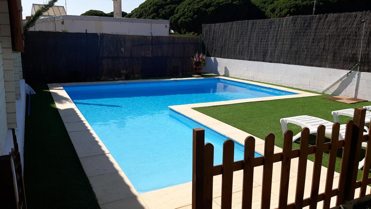 Cabana Blanca Roche Lucia Conil De La Frontera Exteriör bild