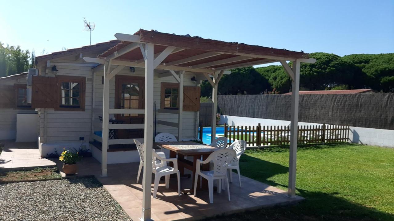 Cabana Blanca Roche Lucia Conil De La Frontera Exteriör bild
