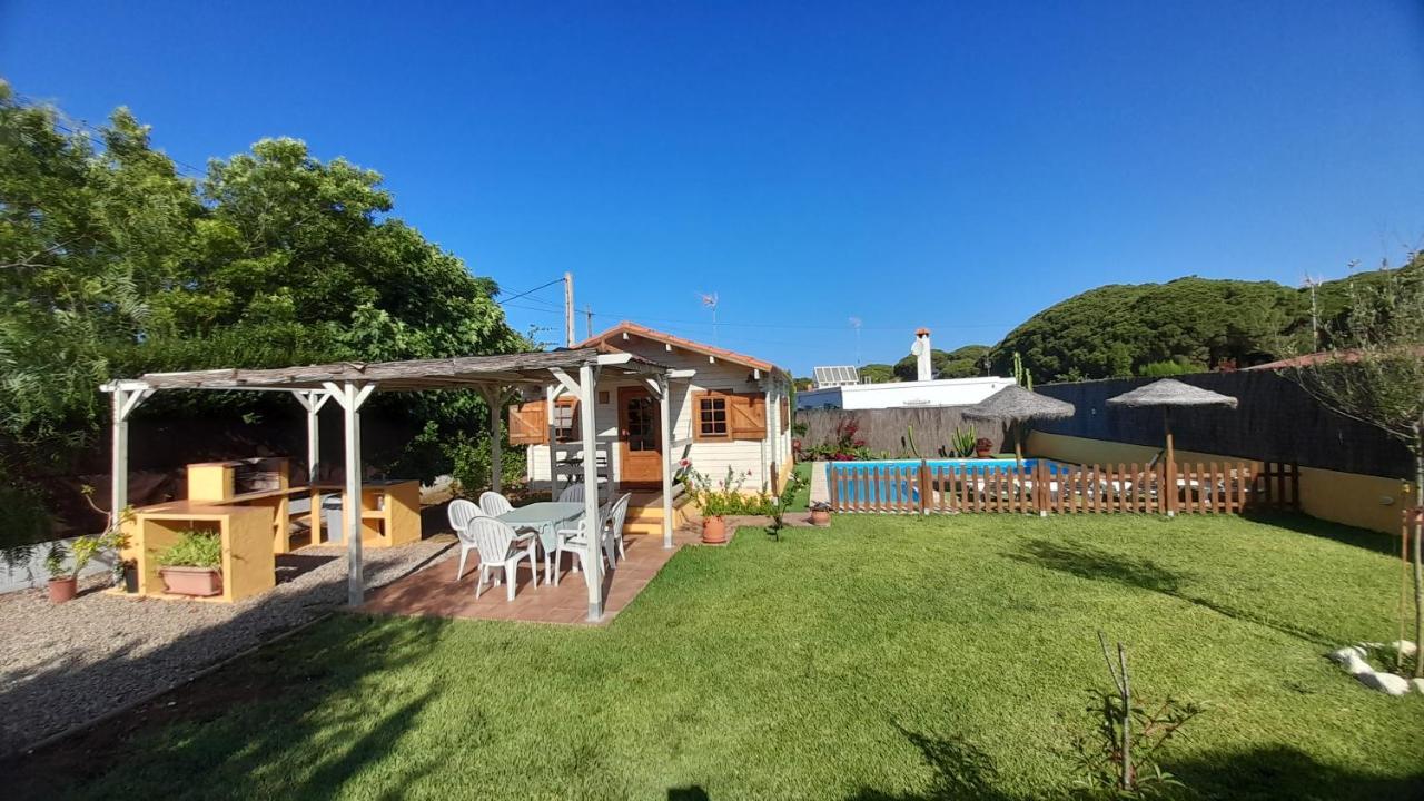 Cabana Blanca Roche Lucia Conil De La Frontera Exteriör bild