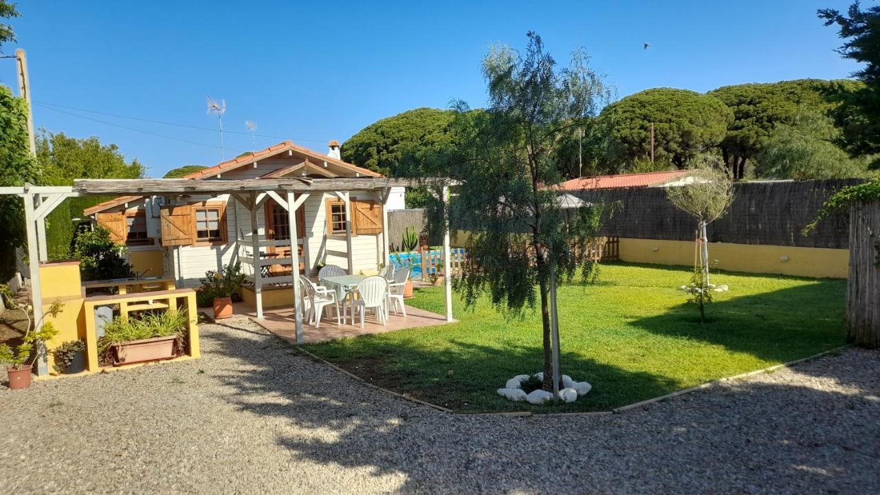 Cabana Blanca Roche Lucia Conil De La Frontera Exteriör bild